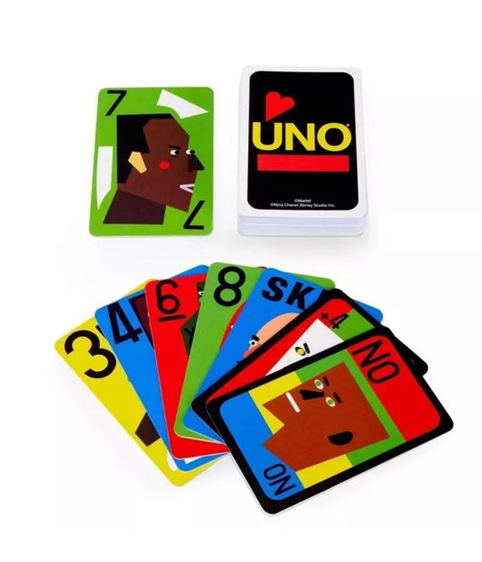 Nina Chanel Abney Exclusive Uno Limited Edition Playing Art Edition Mattel , 2020