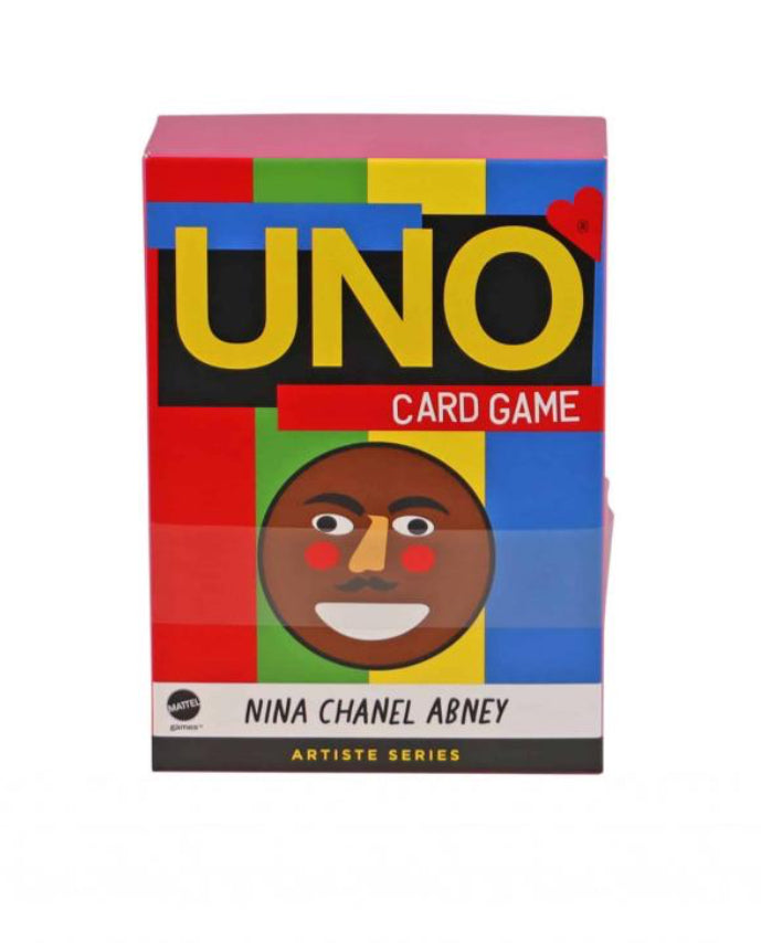 Nina Chanel Abney Exclusive Uno Limited Edition Playing Art Edition Mattel , 2020