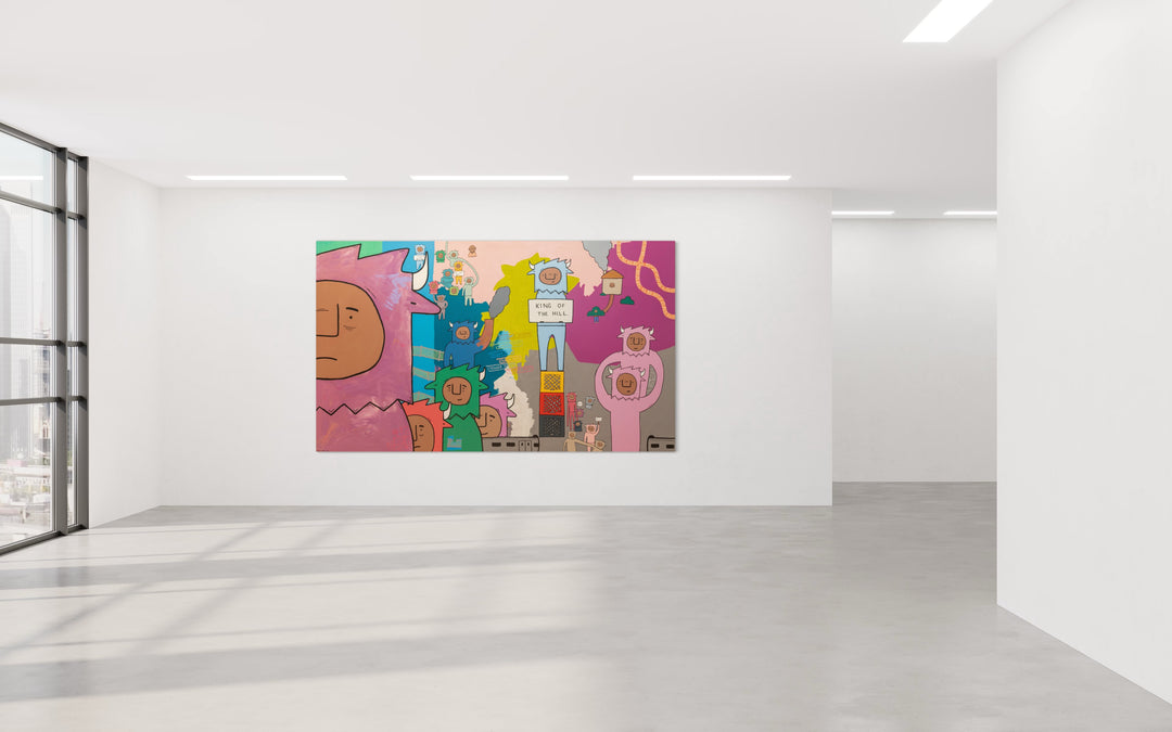 "Chicago: Monarch of the Hill": 12 Foot Painting