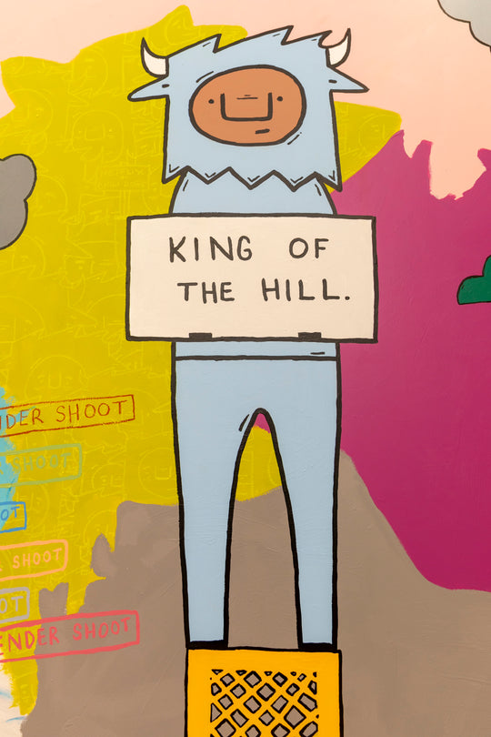 "Chicago: Monarch of the Hill": 12 Foot Painting