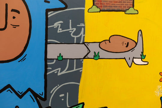 "Chicago: The Glow Up": 12 Foot Painting