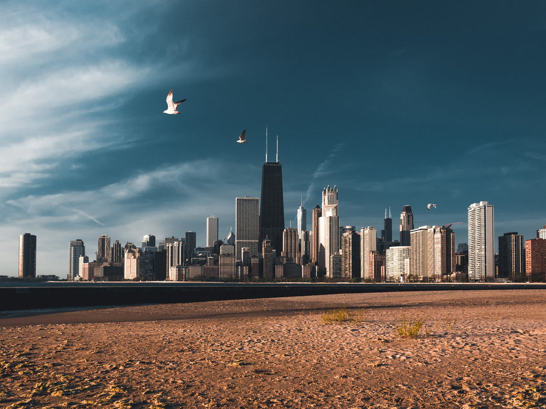 Skyline from North Ave Beach